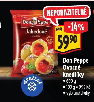 DON PEPPE OVOCN� KNEDL�KY