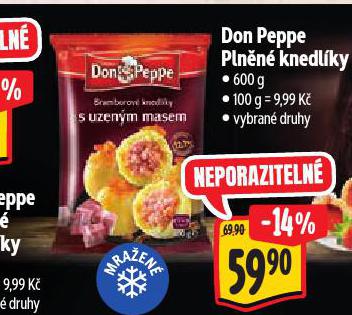 DON PEPPE PLN�N� KNEDL�KY