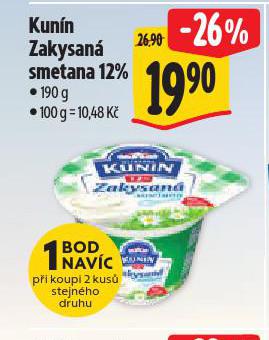 KUNÍN ZAKYSANÁ SMETANA