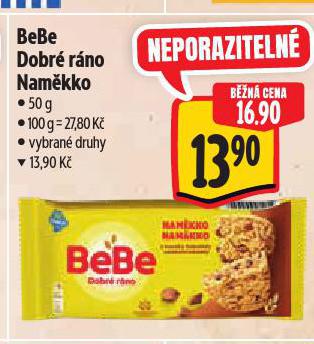 BEBE DOBRÉ RÁNO NAMĚKKO