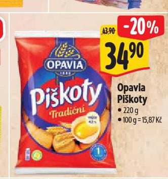 OPAVIA PIŠKOTY
