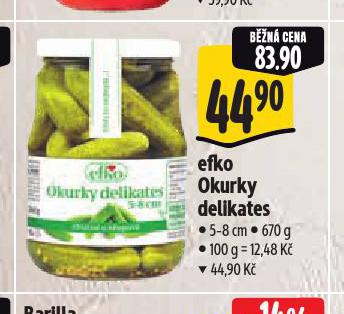 EFKO OKURKY DELIKATES