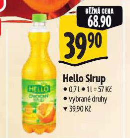 HELLO SIRUP
