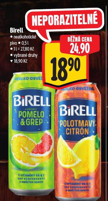 BIRELL NEALKOHOLICK� PIVO