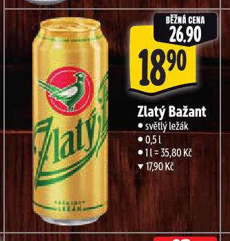 PIVO ZLAT� BA�ANT