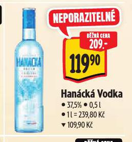 HAN�CK� VODKA