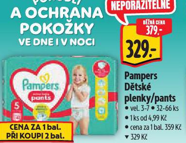 PAMPERS D�TSK� PLENKY