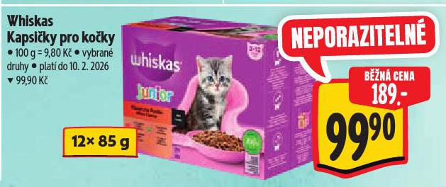 WHISKAS KAPSI�KY PRO KO�KY