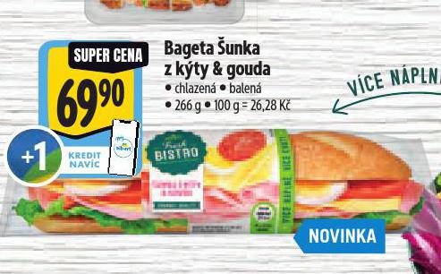BAGETA �UNKA Z K�TY & GOUDA