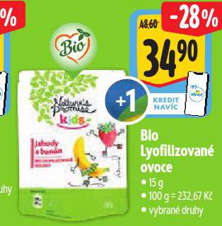 BIO LYOFILIZOVAN� OVOCE