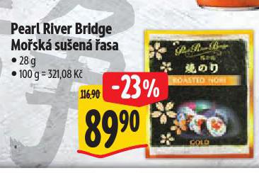 PEARL RIVER BRIDGE MOŘSKÁ SUŠENÁ ŘASA