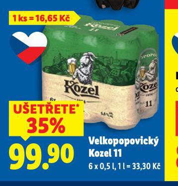PIVO VELKOPOPOVICKÝ KOZEL 11