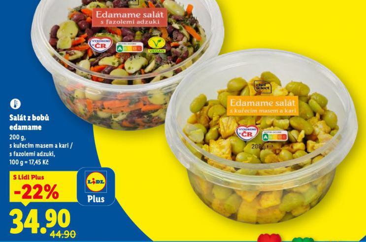 SALÁT Z BOBŮ EDAMAME