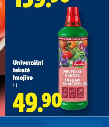 UNIVERZÁLNÍ TEKUTÉ HNOJIVO