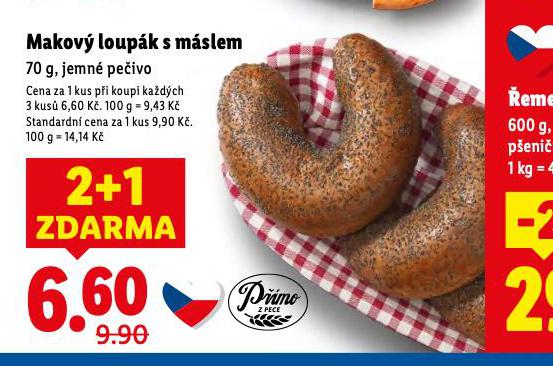 MAKOVÝ LOUPÁK S MÁSLEM