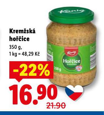 KREMŽSKÁ HOŘČICE