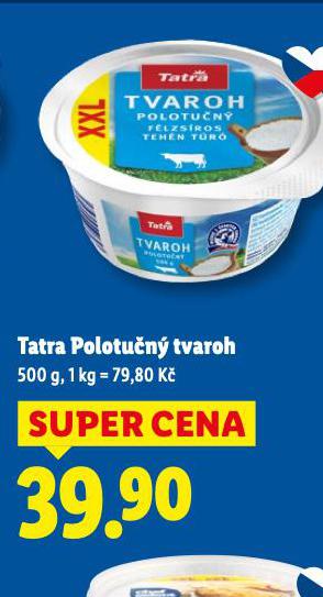 TATRA POLOTU�N� TVAROH