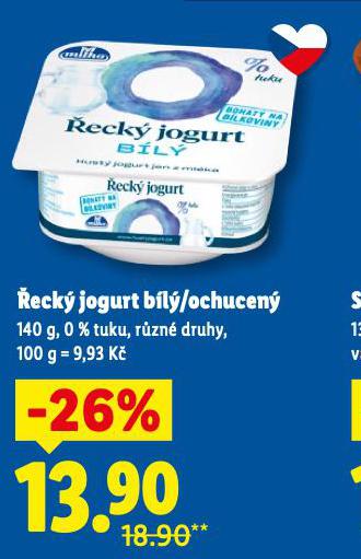 ŘECKÝ JOGURT BÍLÝ / OCHUCENÝ
