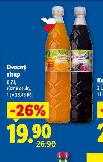 OVOCNÝ SIRUP