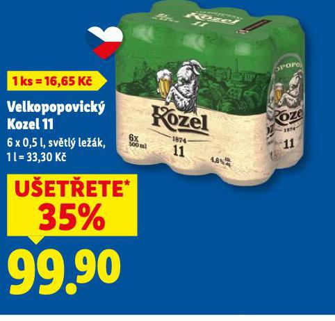 PIVO VELKOPOPOVICK� KOZEL 11