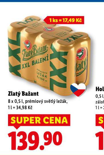 PIVO ZLAT� BA�ANT