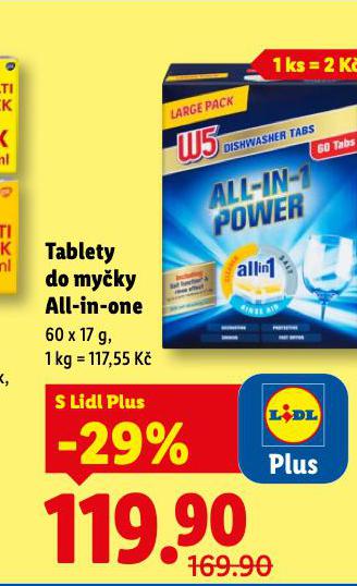 W5 TABLETY DO MY�KY