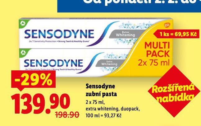 SENSODYNE ZUBNÍ PASTA