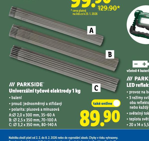 UNIVERZ�LN� TY�OV� ELEKTRODY