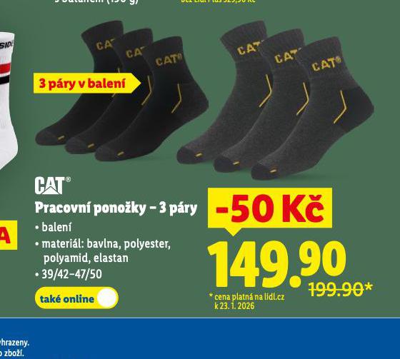 PRACOVN� PONO�KY