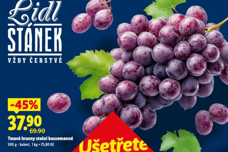 TMAV� HROZNY STOLN� BEZSEMENN�