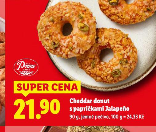 CHEDDAR DONUT S PAPRI�KAMI JALAPE�O