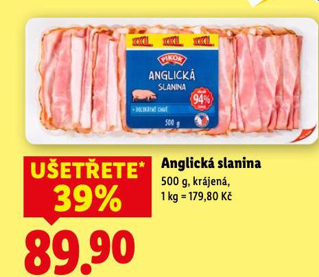 ANGLICK� SLANINA