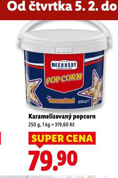 KARAMELIZOVAN� POPCORN