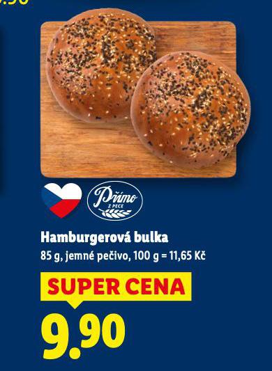 HAMBURGEROV� BULKA