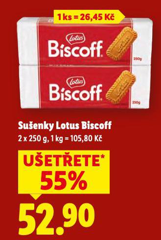 BISCOFF SU�ENKY LOTUS