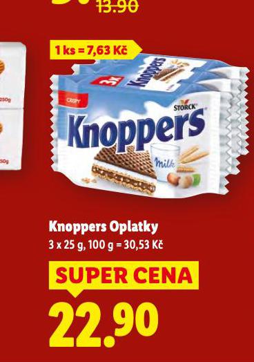 KNOPPERS OPLATKY