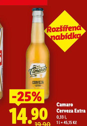 CAMARO CERVEZA EXTRA