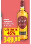 GRANT'S TRIPLE WOOD WHISKY