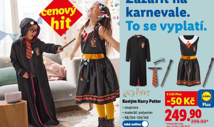 KOSTÝM HARRY POTTER