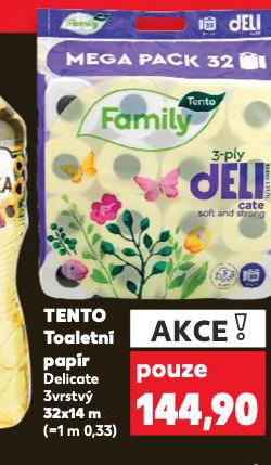 TENTO TOALETNÍ PAPÍR