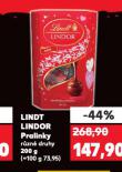 LINDT LINDOR PRALINKY