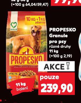 PROPESKO GRANULE PRO PSY