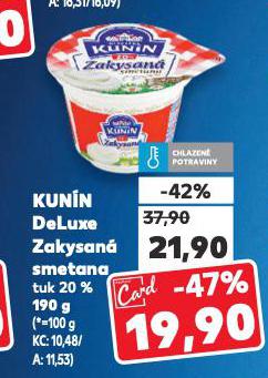 KUN�N DELUXE ZAKYSAN� SMETANA