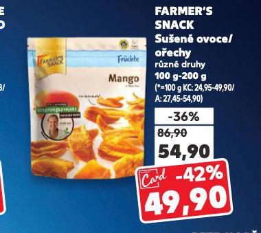 FARMER'S SNACK SU�EN� OVOCE