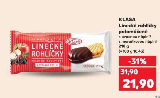 KLASA LINECK� ROHL��KY POLOM��EN� S MERU�KOVOU N�PLN�