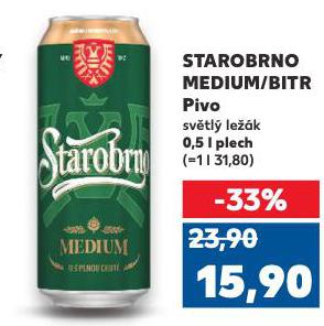 PIVO STAROBRNO MEDIUM