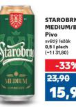 PIVO STAROBRNO MEDIUM