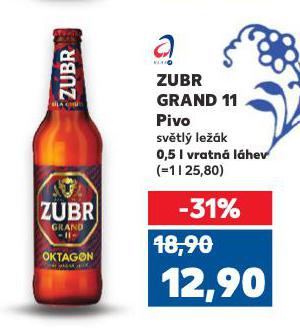 PIVO ZUBR GRAND