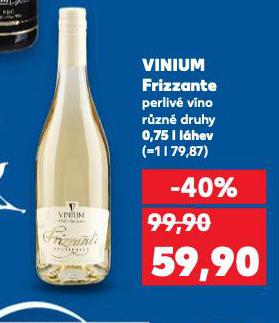 VINIUM FRIZZANTE