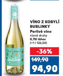 VÍNO Z KOBYLÍ BUBLINKY